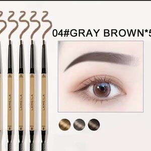 Lamella 04 Gray Brown Dual-Ended Eyebrow Pencil 1pc